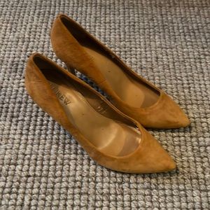 J. Crew Everly tan suede pumps size 6.5
